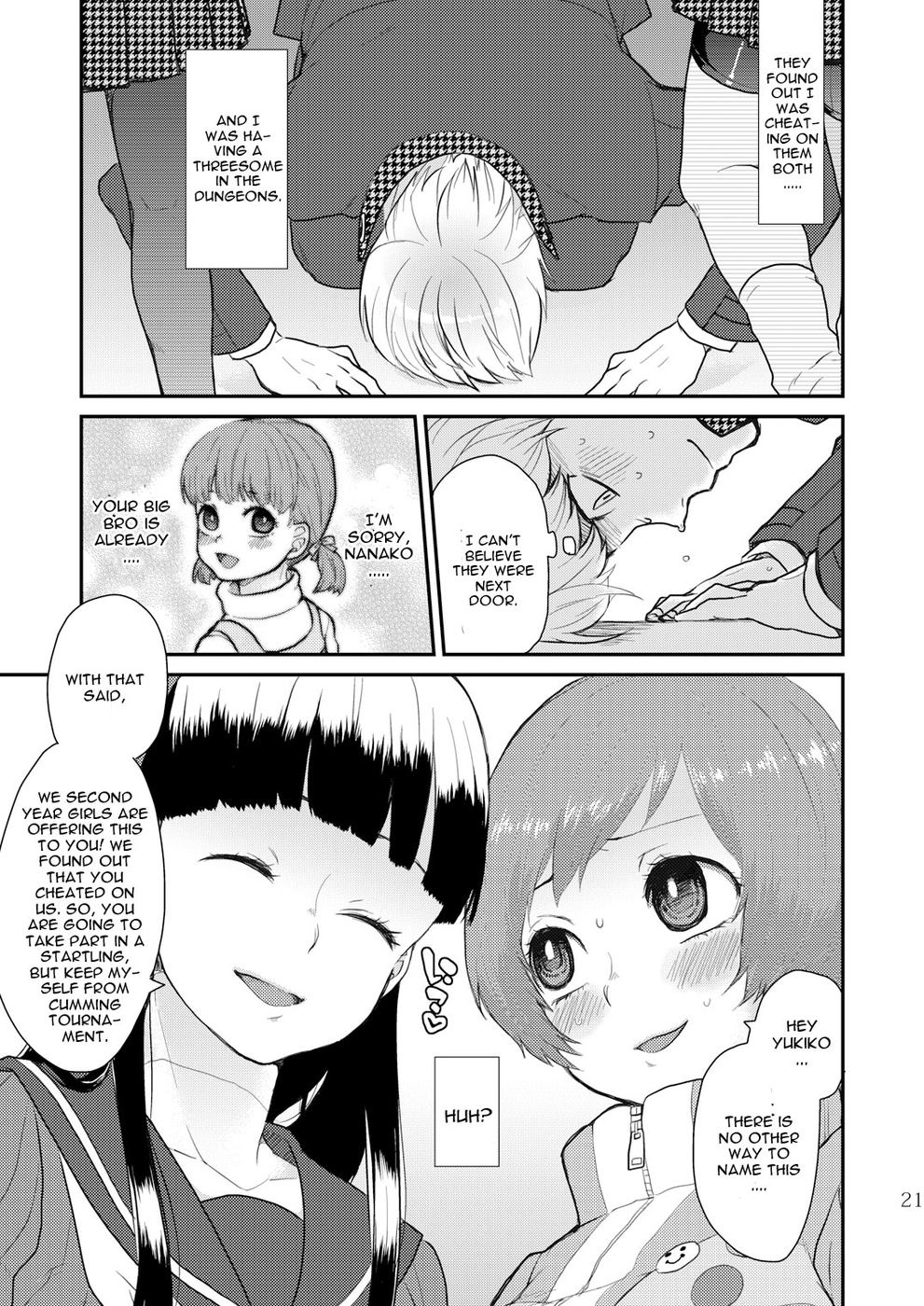 Hentai Manga Comic-P4 Machuri-Read-20